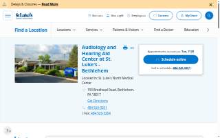 Audiology and Hearing Aid Center at St. Luke's - Bethlehem