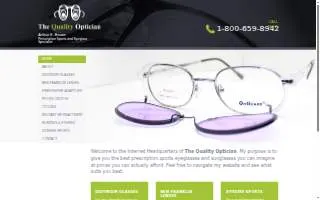 The Quality Optician website