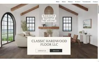 Classic hardwood floor LLC website