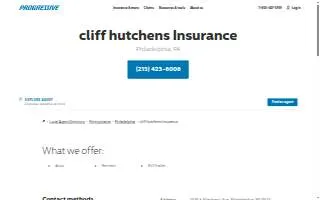 Cliff Hutchens Agency website