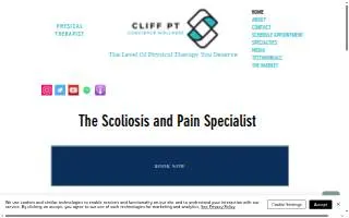 Cliff PT website