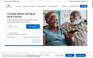 Colonial Penn Life Insurance Company website
