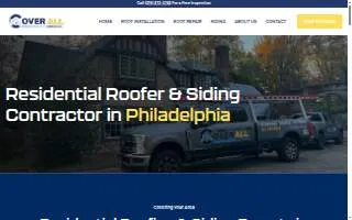 Cover All Exteriors website