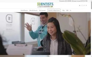 Dentists On Washington website
