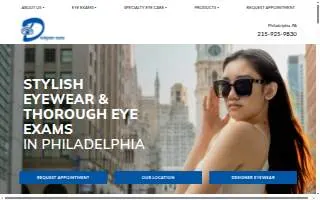 Designer Eyes website