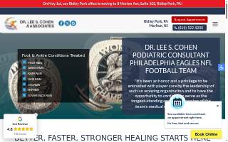Dr. Lee S. Cohen Associates- Ridley Park website