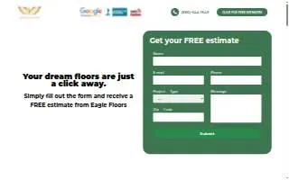 Eagle Floors website