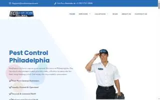 EcoFusion Pest Control of Philadelphia website
