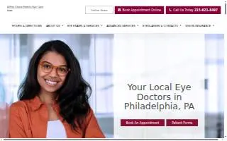 Fox Chase Family Eye Care website