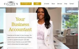 Fulton's Accounting Services website