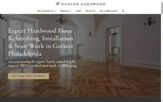 Hudson Hardwood website