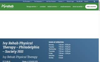 Ivy Rehab Physical Therapy of Philadelphia