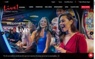 Live! Casino & Hotel Philadelphia website