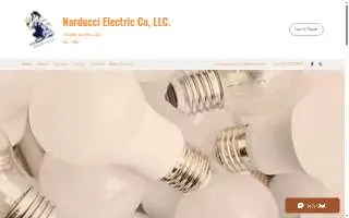 Narducci Electric website