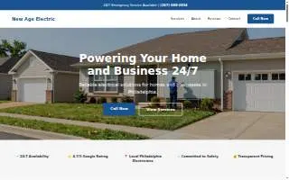 New Age Electric Service LLC website