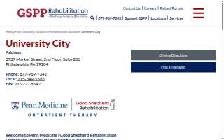 Penn Medicine | Good Shepherd Rehabilitation Outpatient Therapy - University City