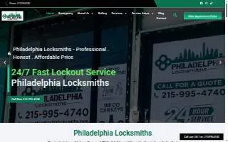 Philadelphia Locksmiths website
