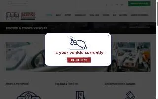 Philadelphia Parking Authority Towed Vehicle Lot website