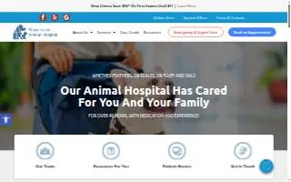 Rhawnhurst Animal Hospital website