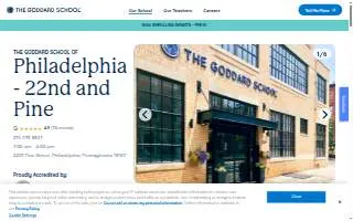 The Goddard School of Philadelphia - 22nd and Pine website