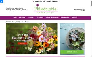 The Philadelphia Flower Market