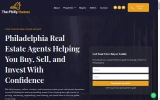 The Philly Homes website