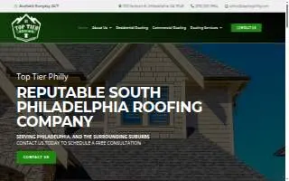 Top Tier Roofing of Philadelphia website