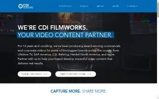 CDI Filmworks of Phoenixville website