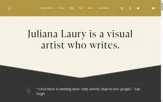 Juliana Laury website
