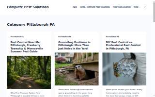Complete Pest Solutions Pittsburgh