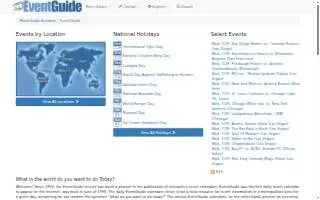 Event Source - Pittsburgh website