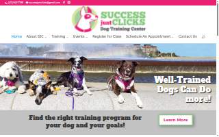 Success Just Clicks Dog Training