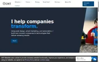 CWT Websites + Marketing website