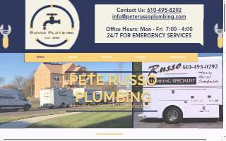Russo Plumbing website
