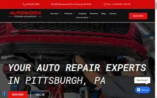 Autoworx Robinson website