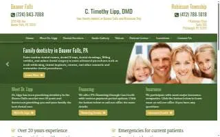 Lipp Dentistry website
