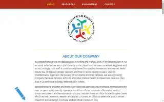 Comprehensive Children & Family website