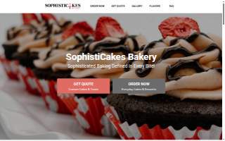 Sophisticakes website