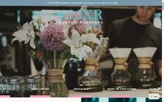 Elixr Coffee Roasters of Philadelphia website