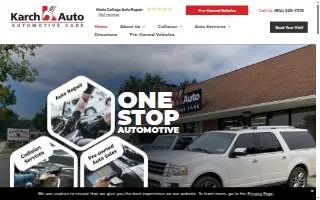 Karch Auto website