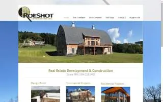 Roeshot Construction Co website