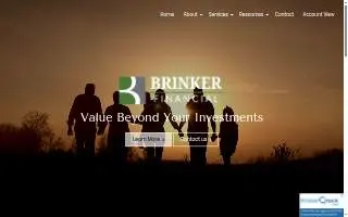Brinker Financial website