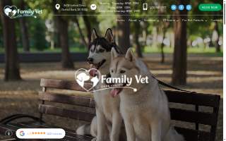 Family Vet Care Center website