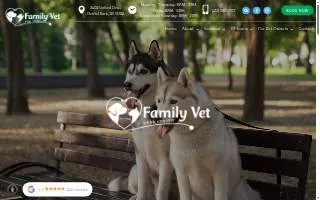 Family Vet Care Center website