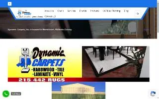 Dynamic Carpets website