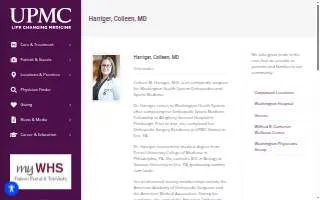 Colleen Harriger, MD website