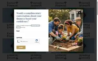 Entrust Financial LLC website