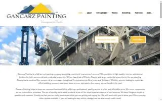 Gancarz Painting Company website