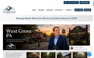 CM Mortgage Services Inc. website