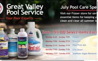 Great Valley Pool Service and Great Valley Awning